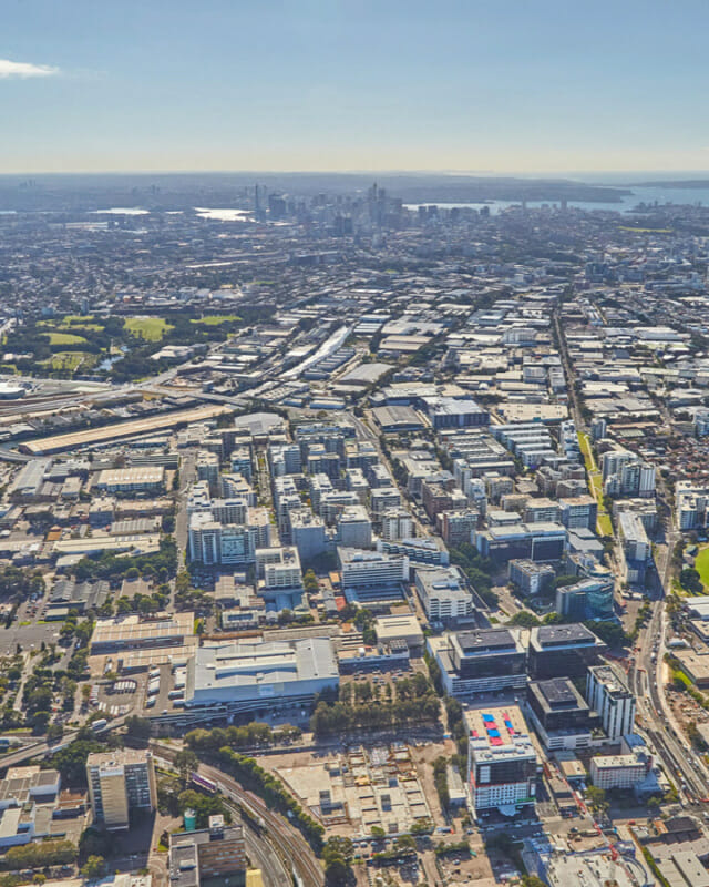 South Sydney, Australia. Home to Goodman’s first property investments.